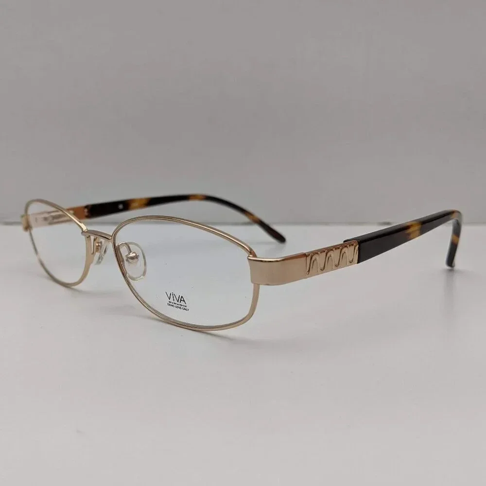 🕶️Viva 250 GLD Eyeglasses 53/17 135 /YHB108🕶️